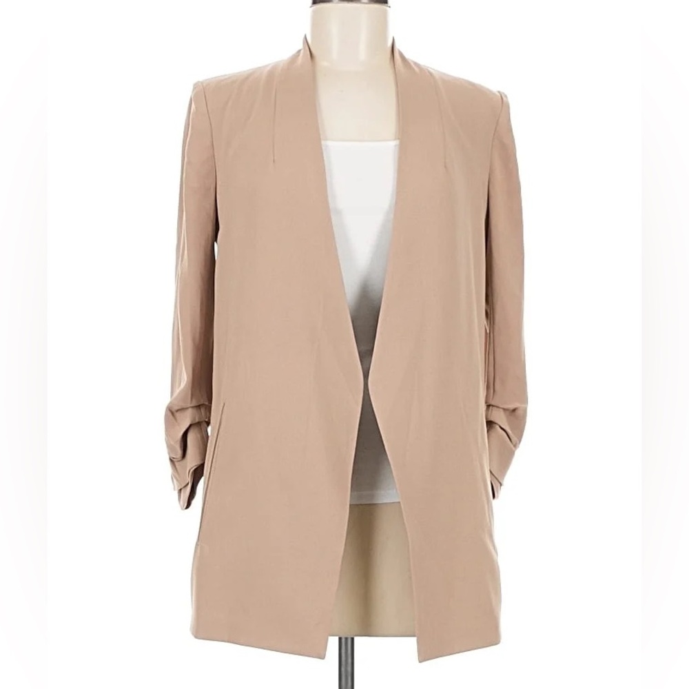 Aritzia Babaton Power Hip Blazer - “Hummus Beige”